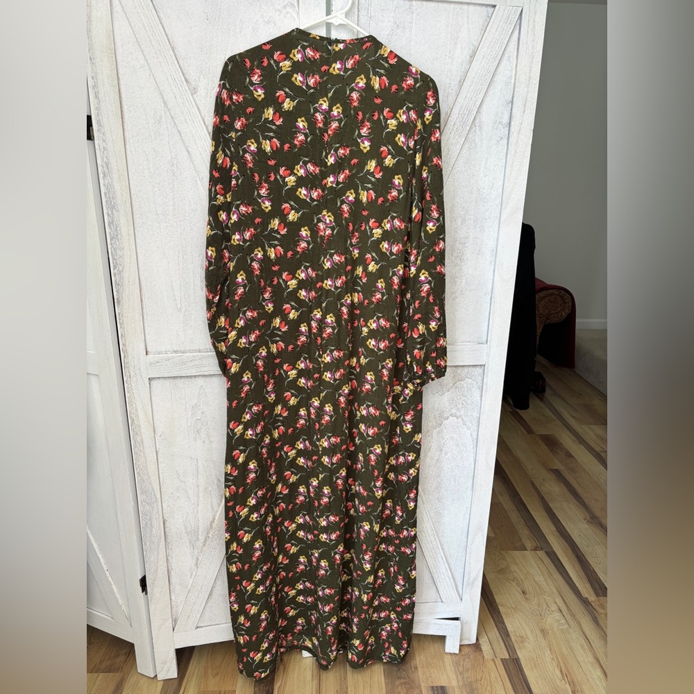 Bagiza Floral Modest Prairie Dress Women’s EU 48 (US 18-20) Maxi Length - Picture 3 of 8